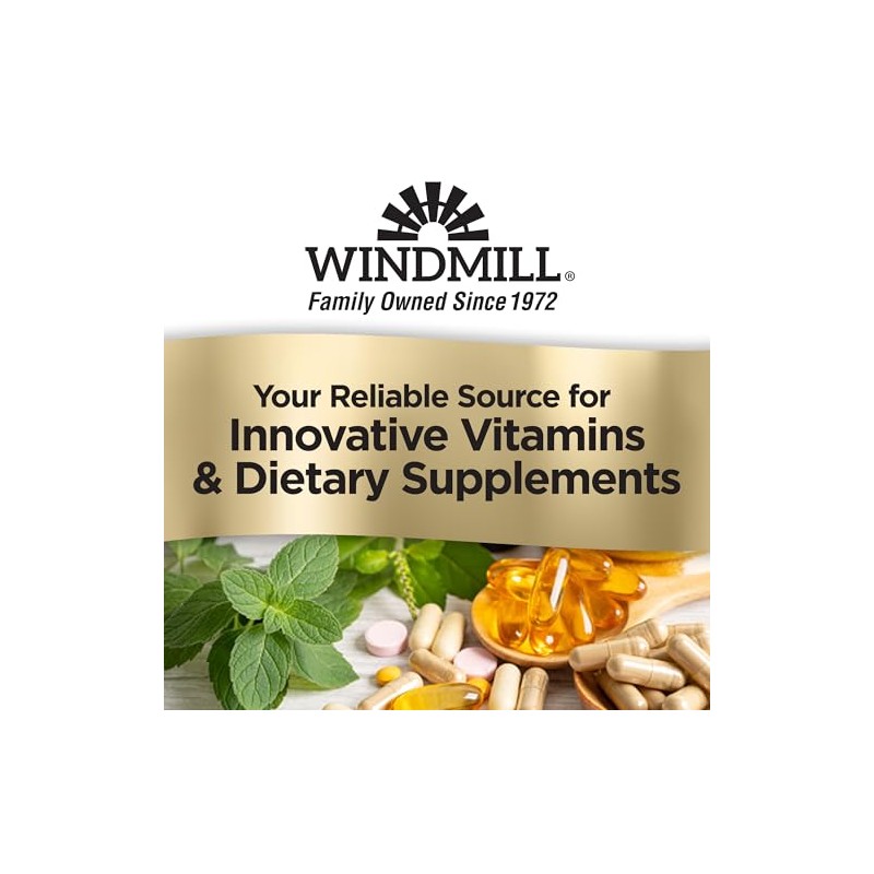 Windmill Tabletas de melatonina, 10 mg, T/R Wmill 60