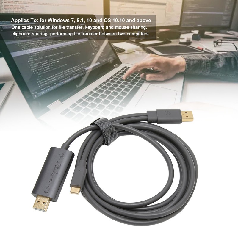 Data Transfer Cable USB 3.0 Data Keyboard Mouse Sharing Transfer