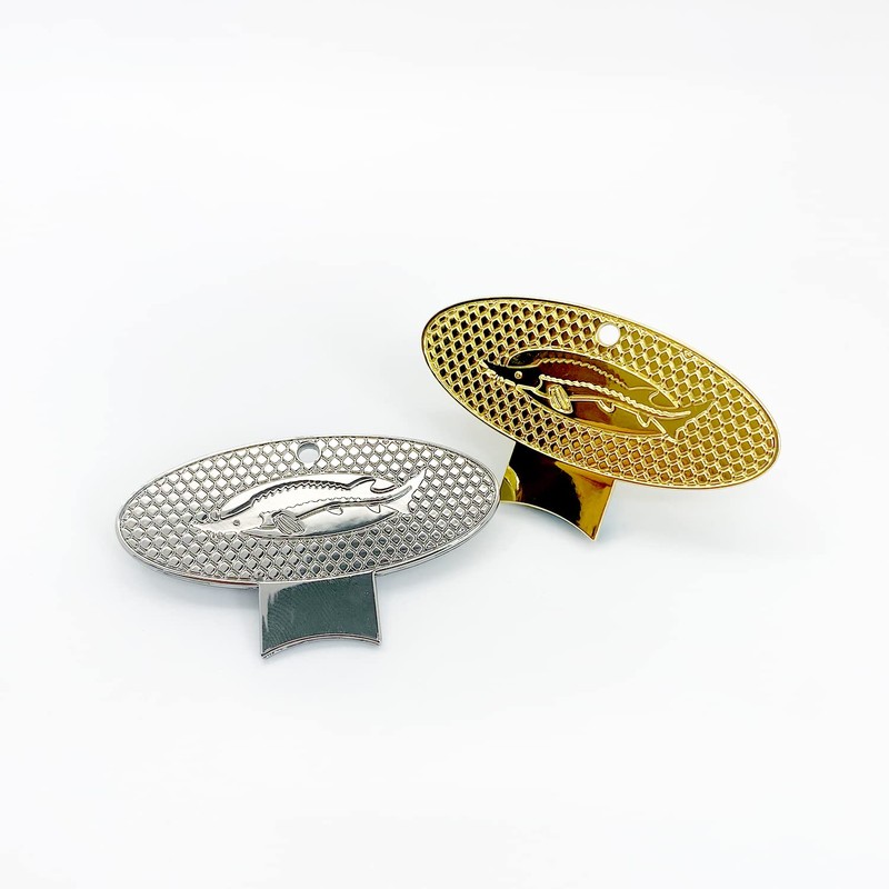 Caviar Key Tin Opener - Caviar Accessory (Oval Silver, 2