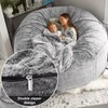 BCU 7FT Big Bean Bag for Adults Kids Without Filling