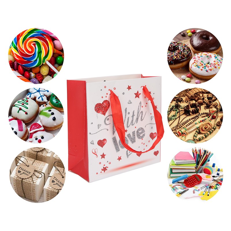 Portable Paper Bag Candies Present Packing Gift Storage Bag Wedding