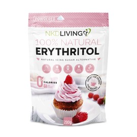 Powdered Erythritol by NKD Living - Zero Calorie Icing Sugar (200g)