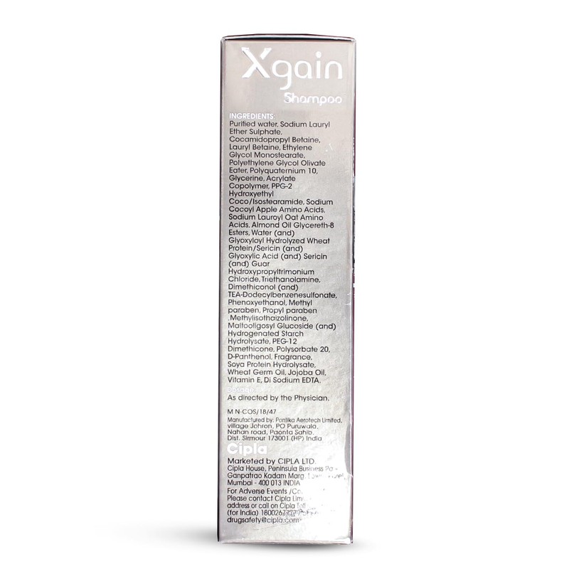 Cipla Xgain Shampoo, 100 ml (Pack of 2)