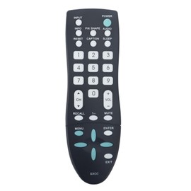 AULCMEET New Replace Remote Control GXCC Work for Sanyo LCD Smart TV SVD2317 DP32642 DP-42D23 DP-39E63 DP19648 DP26649 DP19649 DP26640