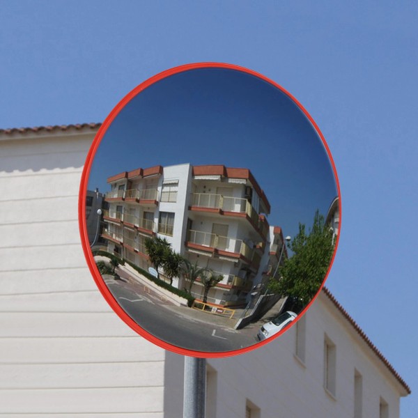 30" Round Corner Convex Mirror Security Safety Outdoor Driveway Garage