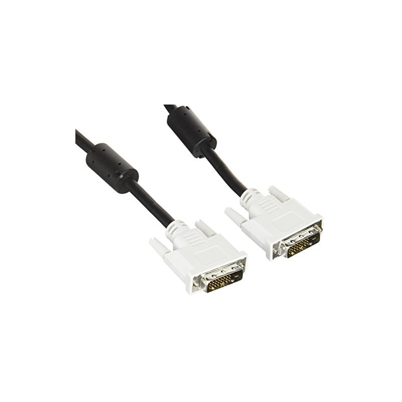 エレコム ディスプレイケーブル DVI-D24pin デュアルリンク デジタル 1.5m ブラック CAC-DVDL15BK
