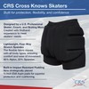 CRS Cross Padded Figure Skating Shorts. Crash Pad Pants for