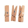 -klammern Wäsche- Snap 3,5 cm natürliche x 10 Stück -