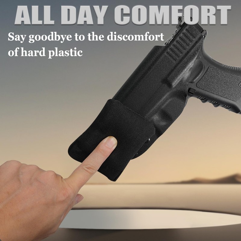 Pistol Holster Wedge Pillow – Universal Adhesive Backer Pad Kit
