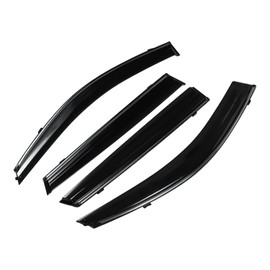 INFINAUTO Window Deflectors Side Window Vent Visors for Kia Sorento 2011 Black Rain Guards Sun Visors Wind Vent Visors Window Vent Shades