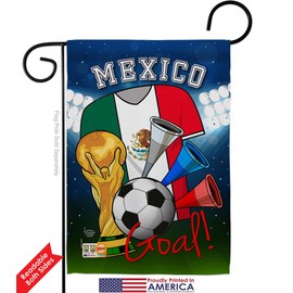 FIFA World Cup Mexican Flags Support Our Troops Banner Pack Wall Art Flag Room Decorations Indoor Outdoor Tapestry Yard Signs Sports Fan Team Qatar Trophy Soccer Game Football Gifts Made In USA