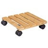 WAGNER Plant Caddy Bamboo - 11.42 x 11.42 x 2.76