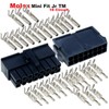 Molex Black 16-Pin Connector Pitch 4.20mm.0165" w/18-24 AWG Pin Mini-Fit