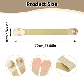 Marjoramy Women's Elastic Belt, Vintage Belt, Wide Belt, Fashionable Women's Belt with Golden Buckle, Suitable for Women's Dresses, Sweaters and Shirts, gold