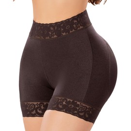 SHAPE CONCEPT 301 - Faja colombiana - Pantalones cortos de compresión media BBL y levantamiento de glúteos, Negro -, XS