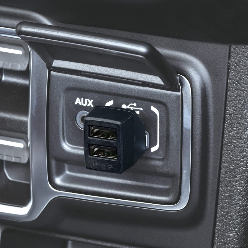 SEIWA F321 Car Accessories USB Connector 2 Outputs 3A Automatic