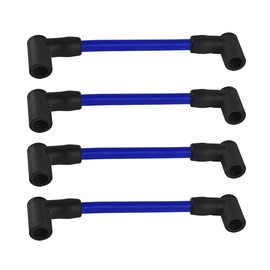 TNAIYH 4PCS Marine Spark Plug Wire Set, 6" High Performance Premium Board Ignition Spark Plug Wire Lead, Outboard Engines Replacement, Boating Accessories Replace OEM# 18-8816-1 ZF478V