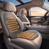 BRIGHTDECK Comfortable Seat Cover for Full Back and Seat (1