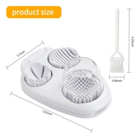 Egg Cutter 3 in 1, Egg Separator, Egg Slicer, Dishwasher Safe, Used as a Kitchen Aid for Cutting Eggs, Butter, Strawberries, etc