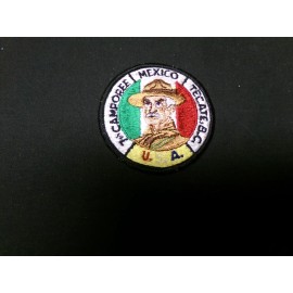 7th Camporee Mexico Tecate, BC Patch  US/Mexico    KL1
