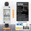 Pjerjzn Solar Panel Disconnect Switch 20A 550V Solar Shut Off