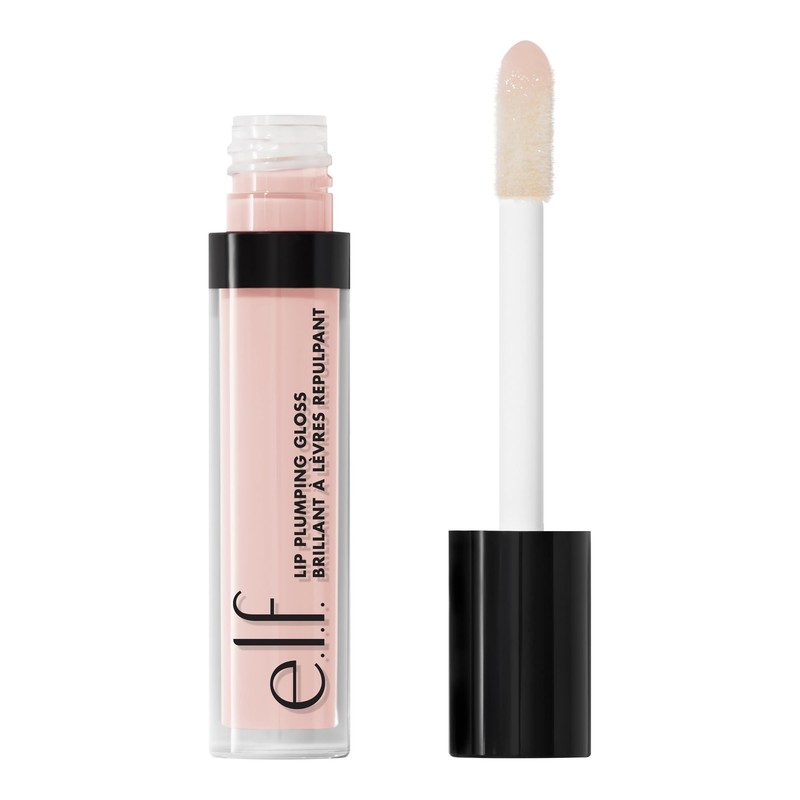 e.l.f. Lip Plumping Gloss, High-Shine Liquid Lip Color, Creates Fuller