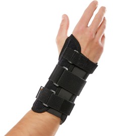 Comforband Deluxe 3-Strap Wrist Brace – Adjustable Support for Carpal Tunnel, Fractures, Tendonitis, and Post-Op Recovery – Lightweight, Breathable Design for Day and Night Use (L/XL, Right Hand)