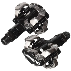 Shimano PDM520 Clipless SPD Bicycle Cycling Pedals BLACK "With Cleats"