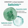 DERMATORY Salicylic Acid Pore Clear Black Pads for Exfoliation