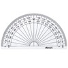EBOOT 25 Pcs Math Protractors Plastic Protractor 180 Degrees, 4