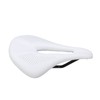 155mm Widen Carbon Fiber Leather Bicycle Saddle Cushion Hollow Cycling