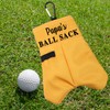 PWHAOO Funny Dad/Grandpa Golf Gift Ball Sack Golf Ball Storage