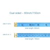 Onwon 5 Pcs Multicolor Soft Measure Tape Flexible Cloth Ruler