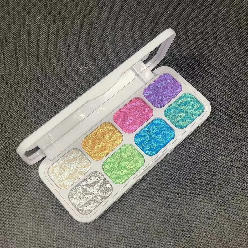. Máscara De Ojos Con Paleta De Camaleones, Holográfica,
