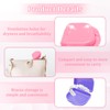2-Pack orthodontische Zahnhalter Case Box - Belüftete, sichere Snap-Lock-Verschluss, Multi-Use-Lagerbehälter
