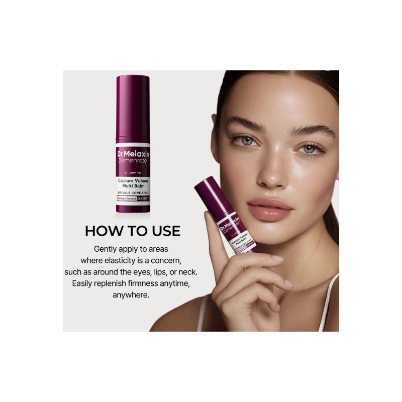 Calcium Multi Balm – 9g Cemenrete Stick for Daily Skin