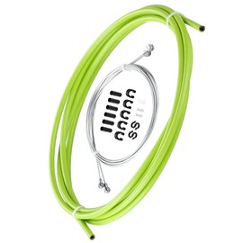 Bicycle brake cable & Housing, Mountain Bike Brake Cables Set, Universal Bike Brake Cables for MTB/Road Bike, Green