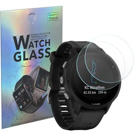 Schutzfolie für Garmin Forerunner 955 / Forerunner 955 Solar [2 Stück] [Durchmesser 41mm] Schutzglas Hartglas Panzerglas Displayschutzfolie Panzerglasfolie PHONILLICO