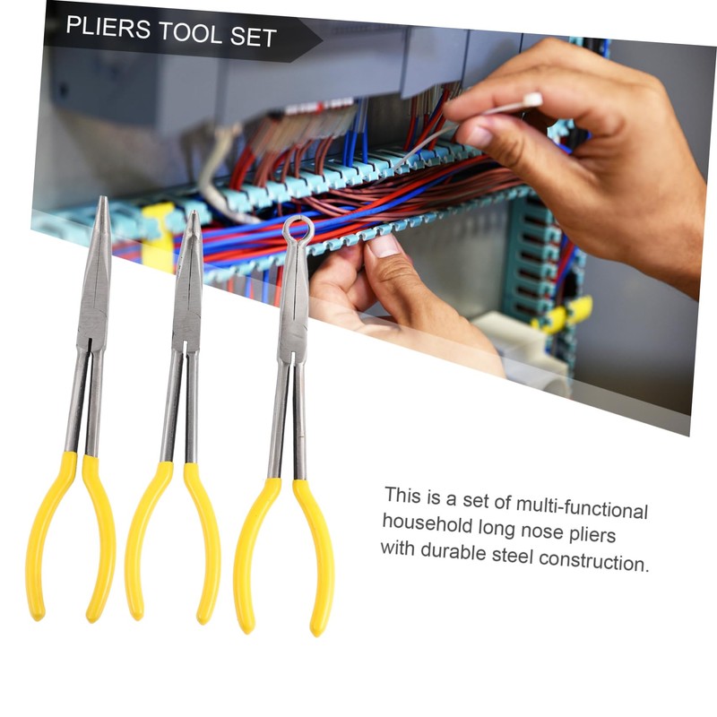 Gadpiparty Long Needle Nose Pliers Multi Functional O Shape and