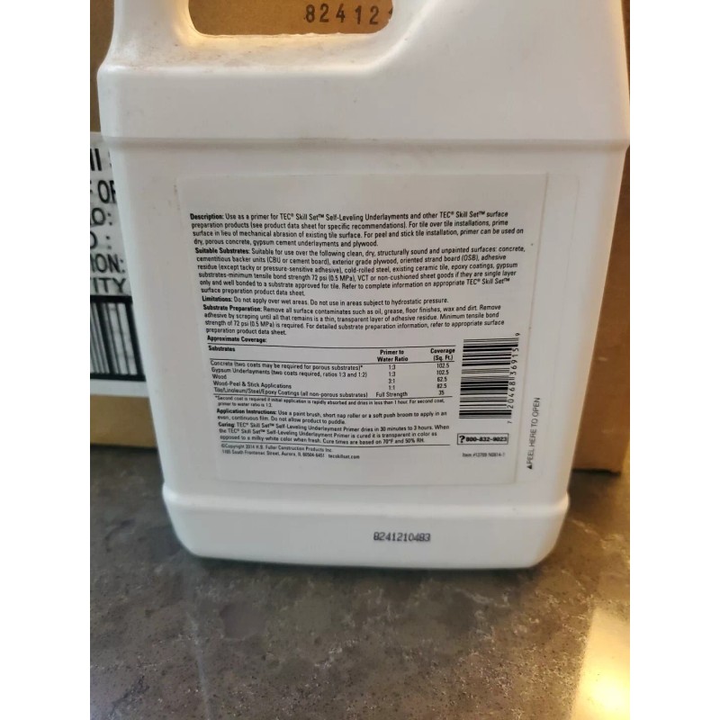 TEC Skill Set Self Leveling Underlayment Primer -1 quart(loc.gara
