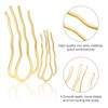 Hair Combs Metal 10 Pieces 2 Sizes Hair Comb 4