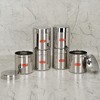 Sumeet Stainless Steel Small Canisters/Jars/Ubha Dabba/Storage Containers set of 6Pcs,