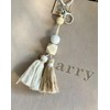 [Iris Apricot] Limited Edition Kraftworks Tassel Keychain Lanyard Key Ring