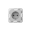 Gira 4453015 Schuko Socket, 16 A 250 V with Shutter,