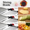 X Home Adjustable Mandoline Slicer Stainless Steel Vegetable Chopper Food