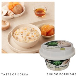 Korean Traditional CJ Mushroom & Vegetable Porridge, 265g (12, MUSHROOM)