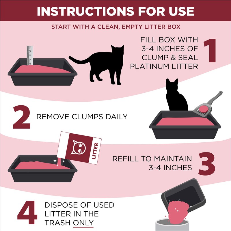 ARM & HAMMER Clump & Seal Platinum Cat Litter, Multi-Cat,