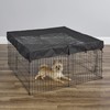 MidWest Homes For Pets Square Exercise Pen Fabric Mesh Top