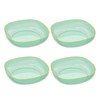 Zopnny Plastic Decorative Pedestal Bowl, Round Fruit Basket Bowl for