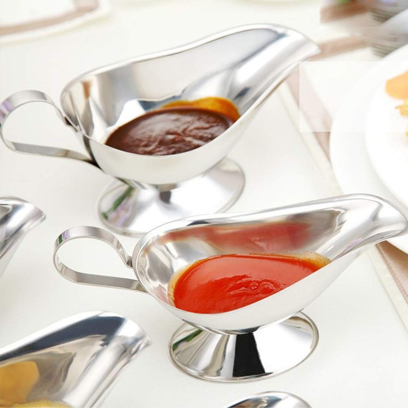 Jasni Liu Stainless Steel 3 OZ Gravy Boat Juice Bucket